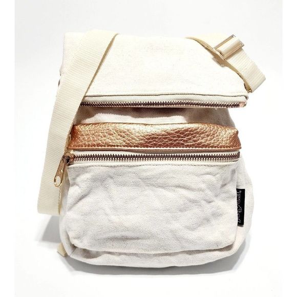 Jansport Bags Jansport Indiocanvasbackpack Rose Gold Ivory